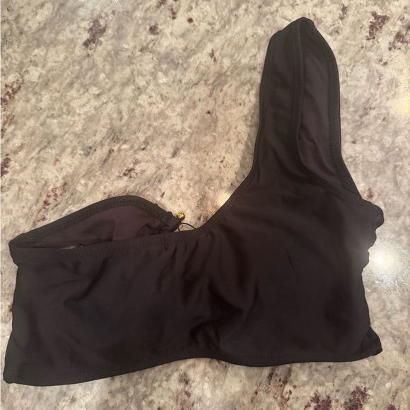 Nasty Gal Recycled Detail One Shoulder Bikini Set Size 2US - BNWT! - Picture 6 of 9